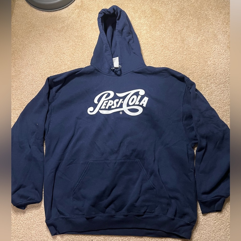 Pepsi extra large navy blue sweatshirt